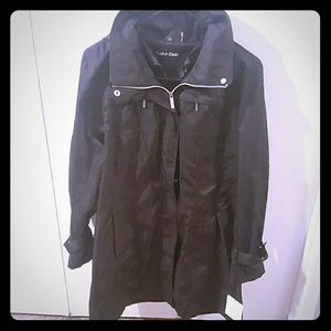 Calvin Klein rain coat